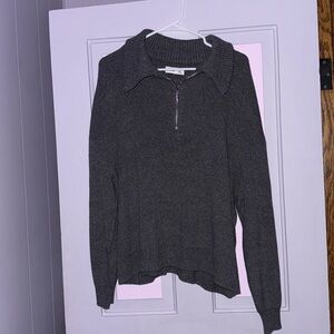 NWT hollister sweater quarter zip
